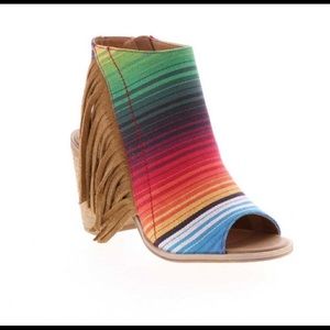 Venus Serape Booties